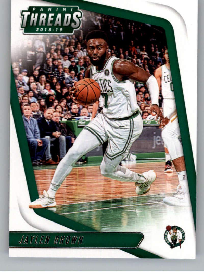 Amazon.com: 2018-19 Threads Basketball #18 Jaylen Brown Boston